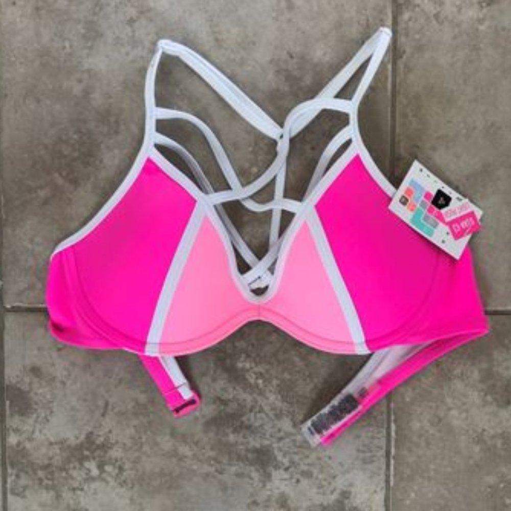 Victoria's Secret Pink Collection Bathing Suit Top - Size S (AA-C) 34B NWT